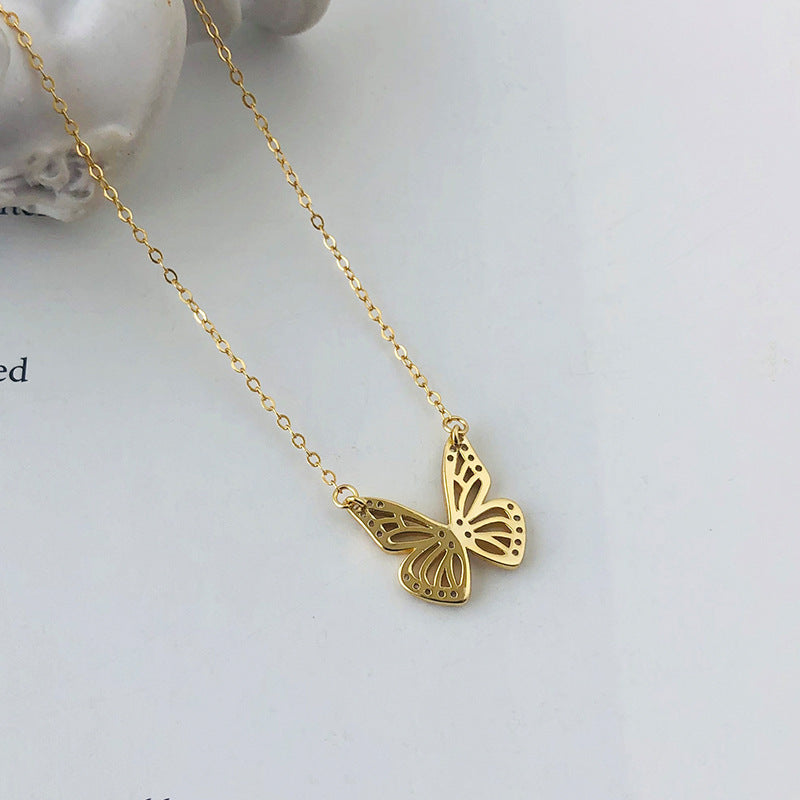 Collier Papillon Élégant - Ma boutique