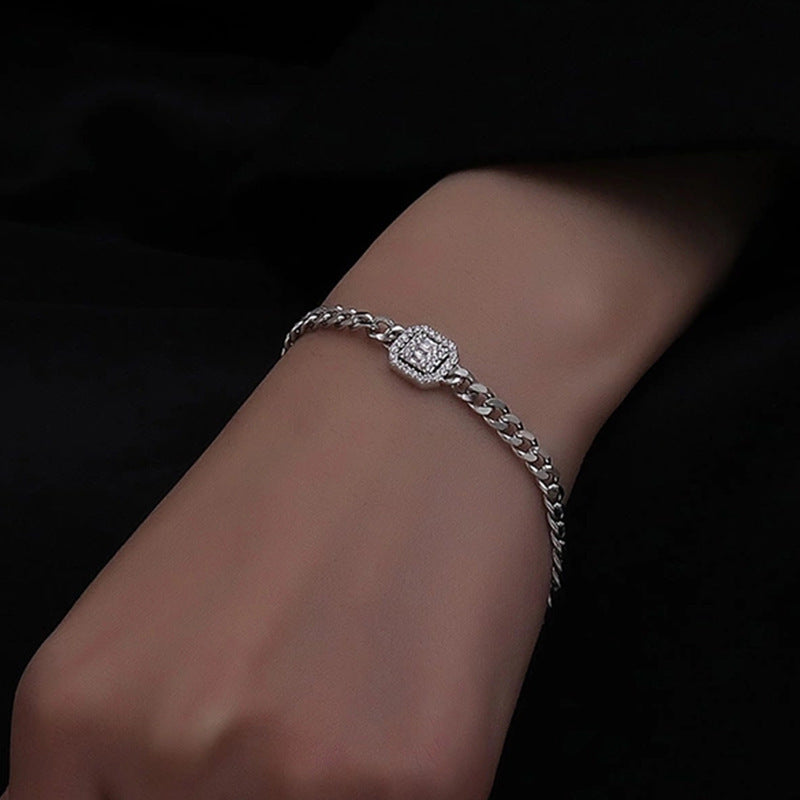 Bracelet Chaîne Rétro Femme – Doré ou Argenté - StyleNova Paris