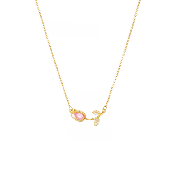Collier Fleur de Tulipe - StyleNova Paris