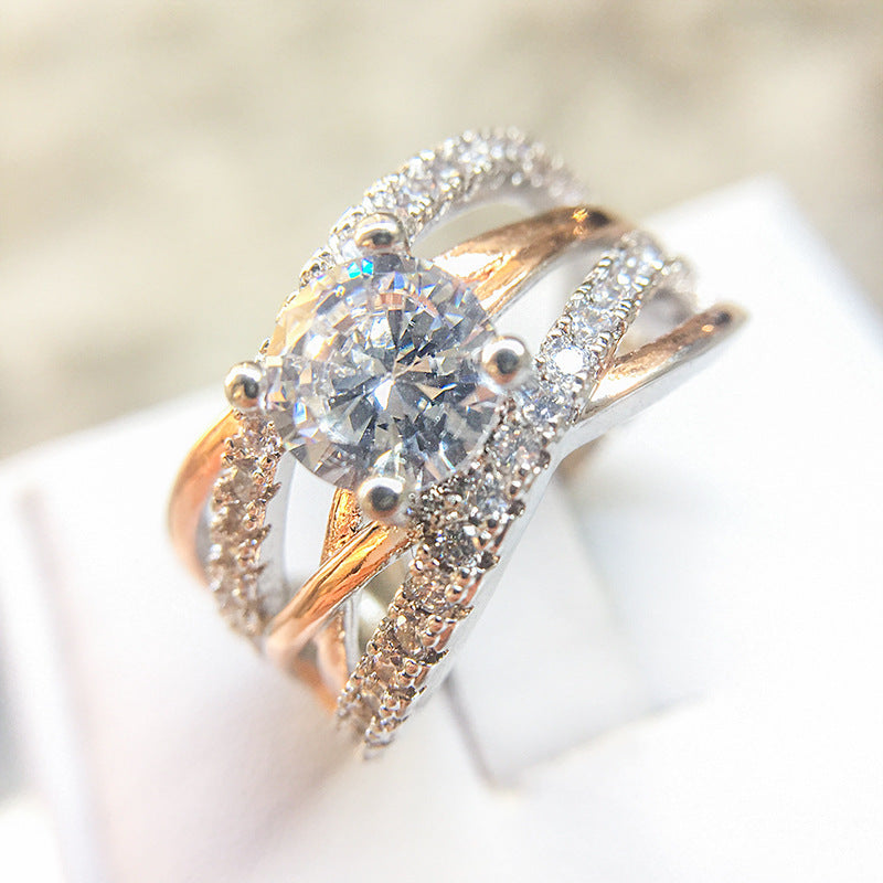 Bague Simple Zircon - StyleNova Paris