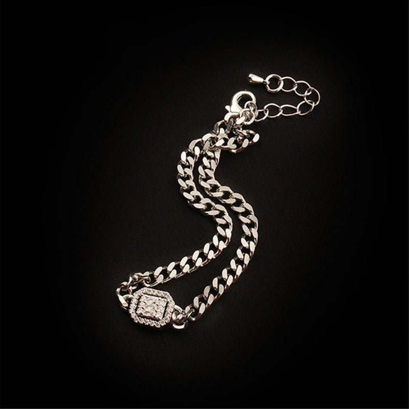 Bracelet Chaîne Rétro Femme – Doré ou Argenté - StyleNova Paris