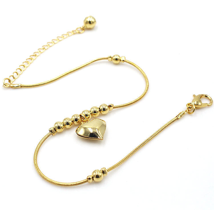 Bracelet de cheville doré - StyleNova Paris