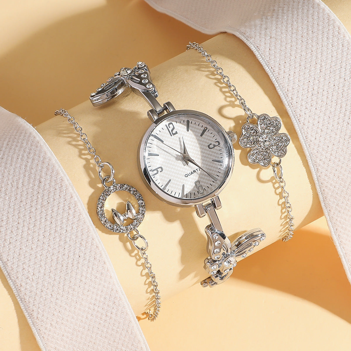 Bracelet style Mori en diamant, élégant - Ma boutique
