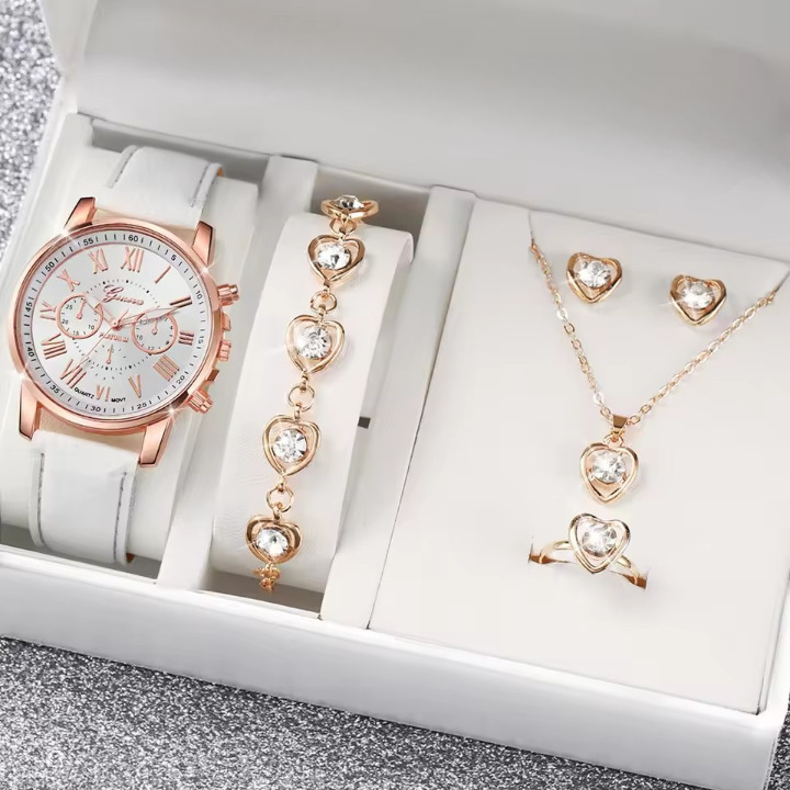 Coffret Cadeau Femme – Montre Élégante et Bijoux Love - Ma boutique