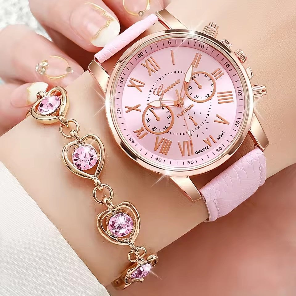 Coffret Cadeau Femme – Montre Élégante et Bijoux Love - Ma boutique