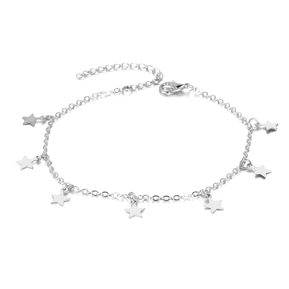 Bracelet cheville étoile - StyleNova Paris