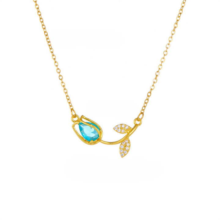 Collier Fleur de Tulipe - StyleNova Paris