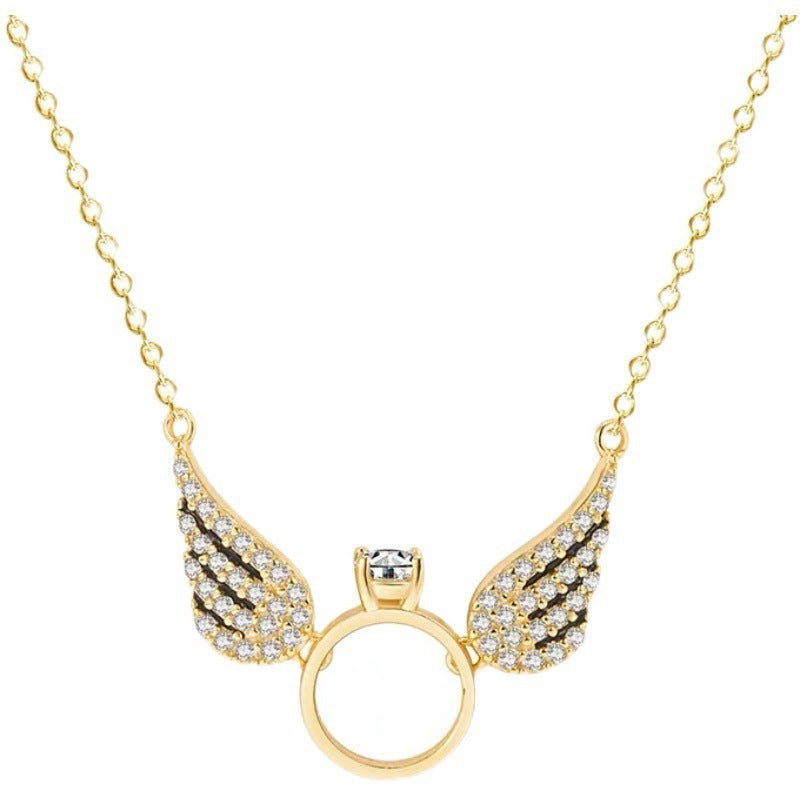 Collier Bague Ailes d’Ange - Ma boutique