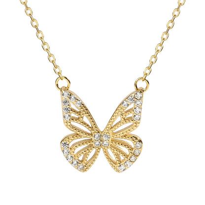 Collier Papillon Élégant - Ma boutique