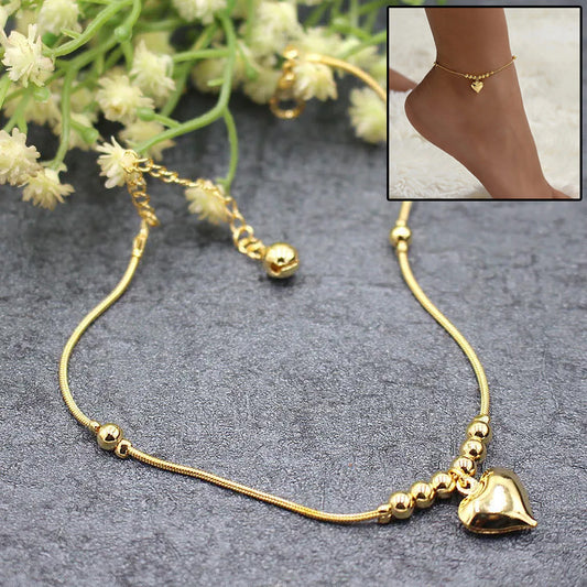 Bracelet de cheville doré