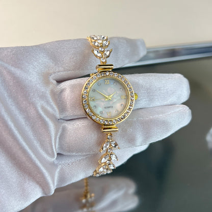 Montre Quartz Ajustable au Bracelet Diamanté de Luxe - Ma boutique