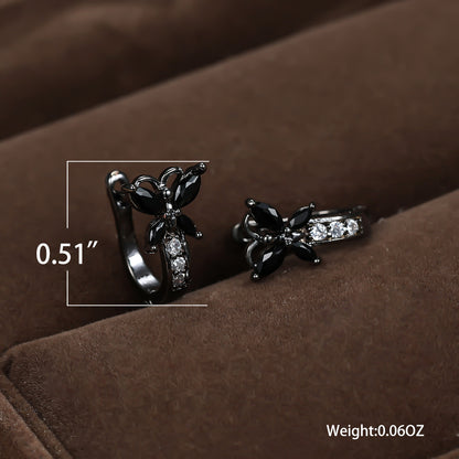 Boucles d’oreilles Papillon en Zircon - StyleNova Paris