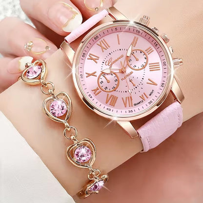Coffret Cadeau Femme – Montre Élégante et Bijoux Love - Ma boutique