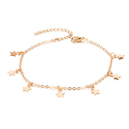 Bracelet cheville étoile - StyleNova Paris