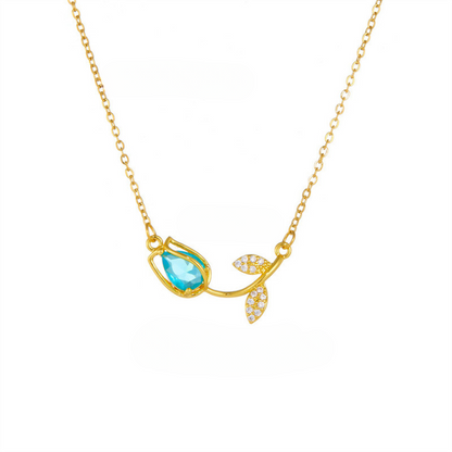 Collier Fleur de Tulipe - StyleNova Paris