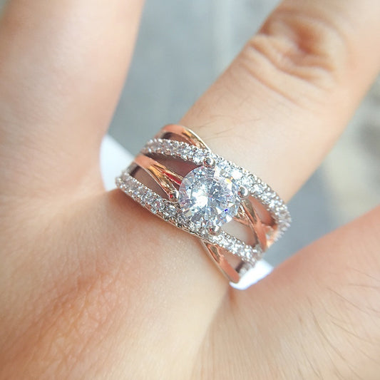 Bague Simple Zircon