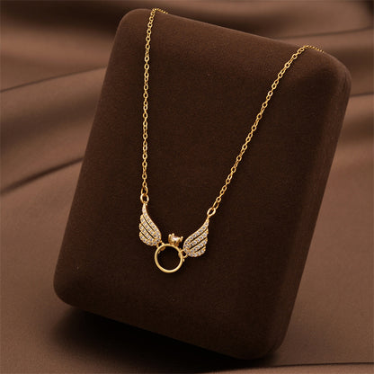 Collier Bague Ailes d’Ange - Ma boutique